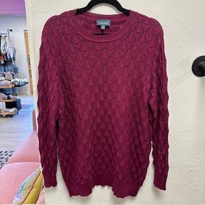 ModCloth burgundy sweater